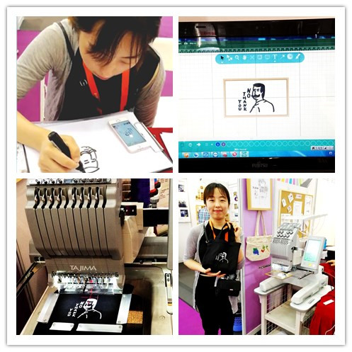 涂鴉也能自動生成版帶刺繡 涂鴉也能自動生成版帶刺繡